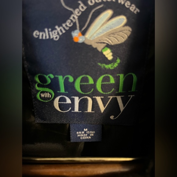 Black Wool Pea Coat - M - Picture 3 of 5